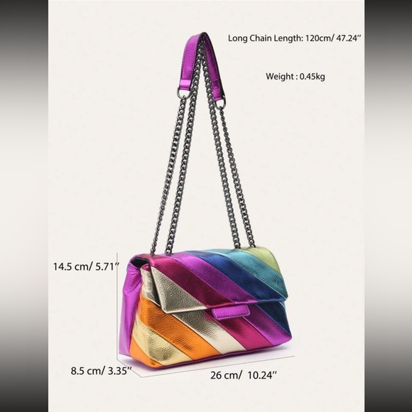 CEZIRA Fashion Funky Metallic Rainbow - Picture 7 of 7